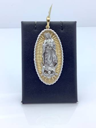 14k Our Lady of Guadalupe Pendant